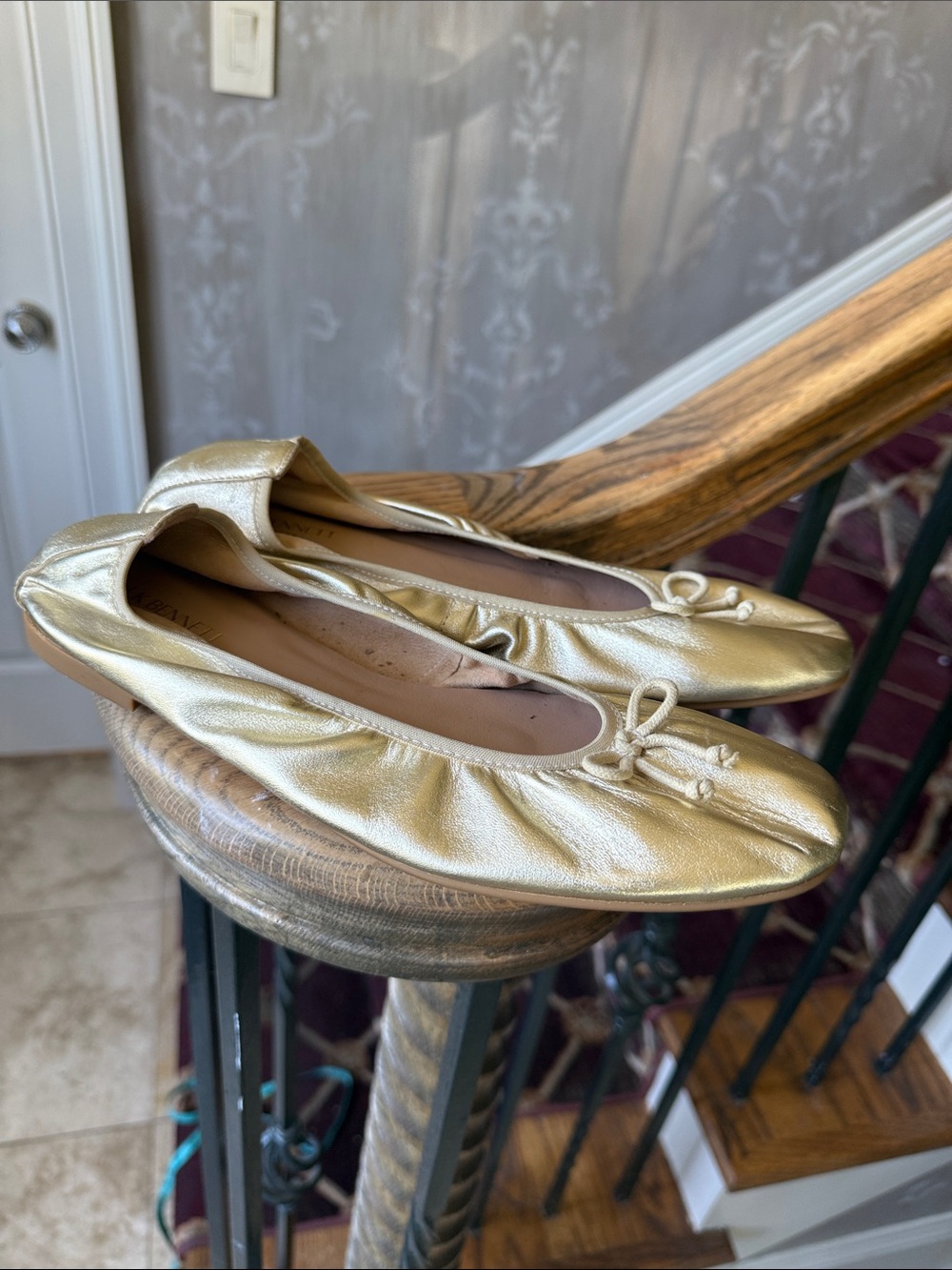 LK BENNETT LONDON TRILLY ballet flats euro 39 ladies, nine - Picture 2 of 16